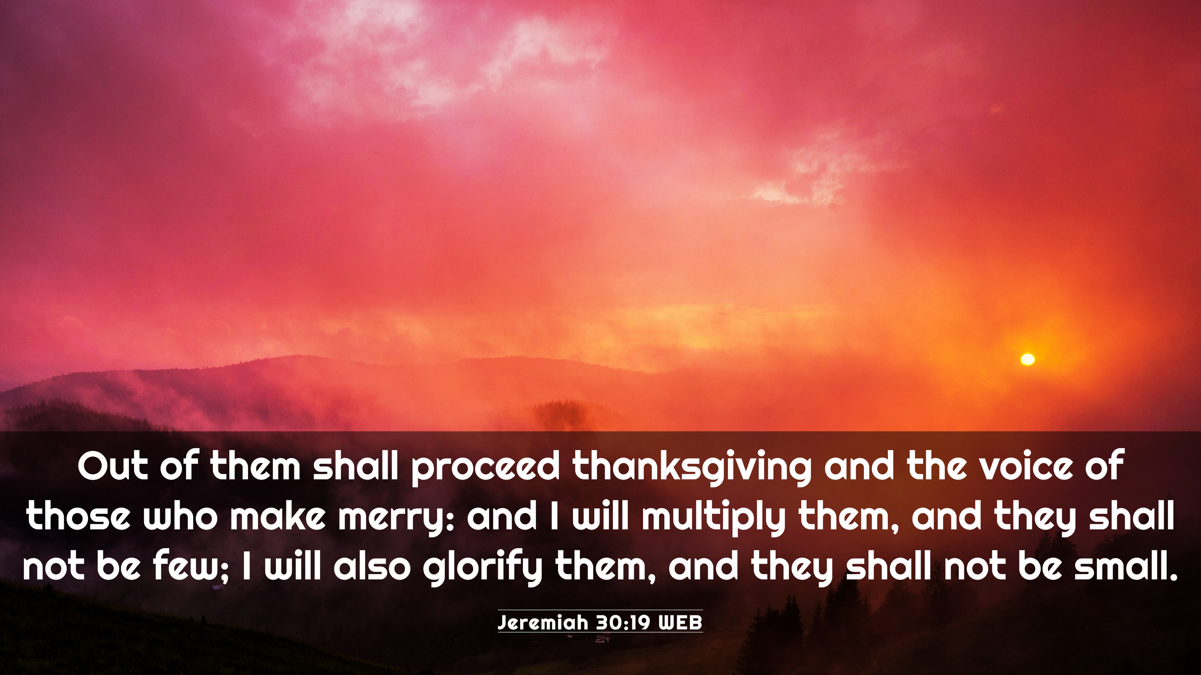 Jeremiah 30 19 Insights From Tom